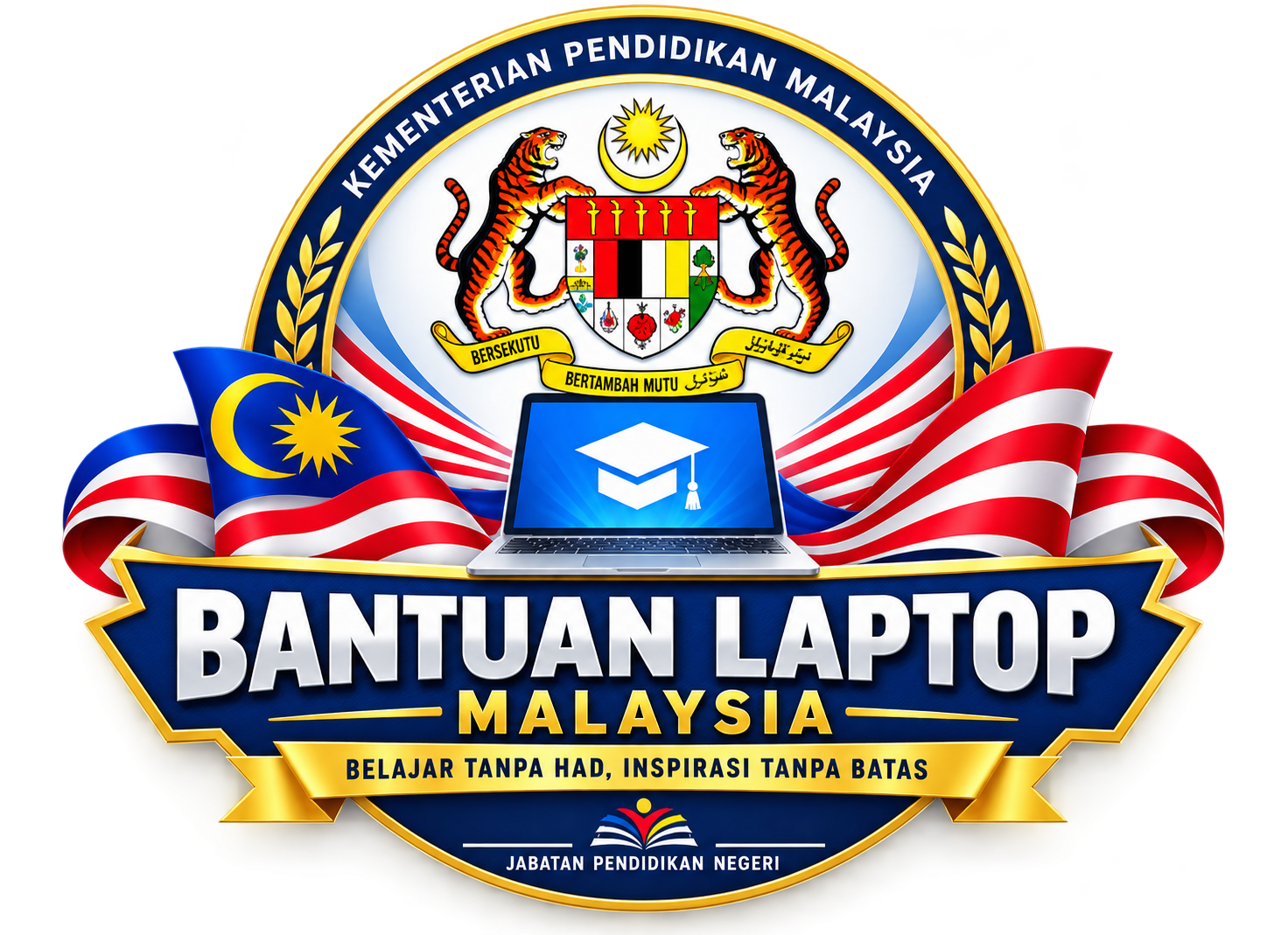 Logo BANTUAN LAPTOP MALAYSIA